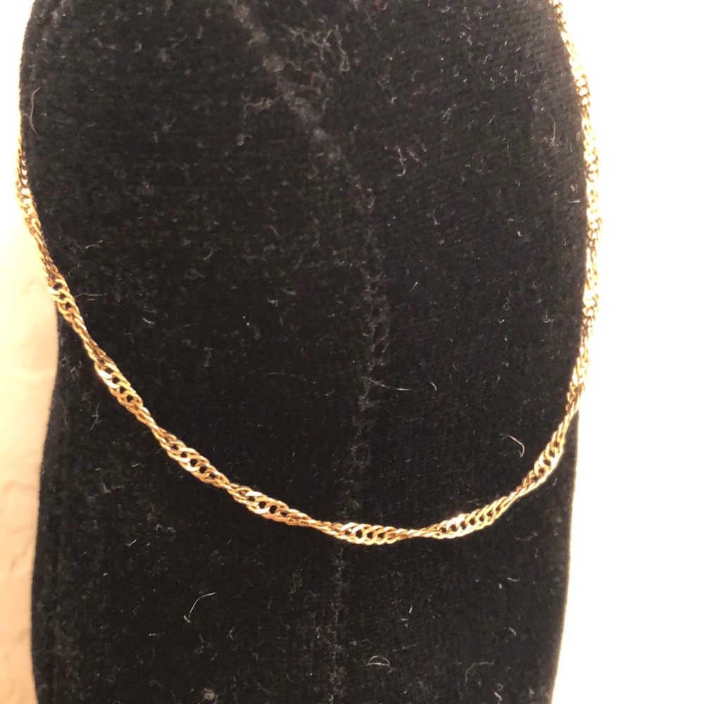 Gold Anklet